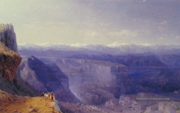 Ivan Aivazovsky le Caucase Montagne Peinture à l'huile